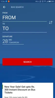 MakeMyTrip android App screenshot 5