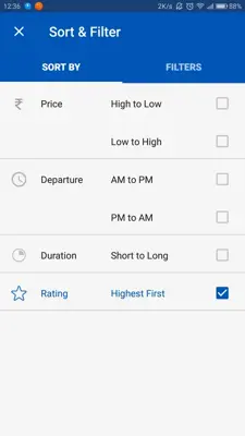 MakeMyTrip android App screenshot 7